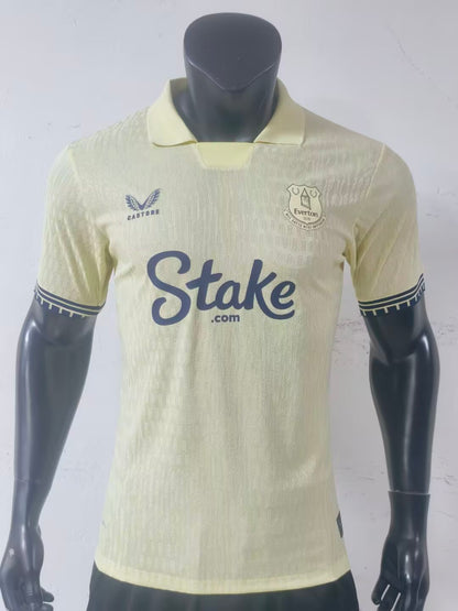 Everton 2025/2026 Away Player Version Football Jersey