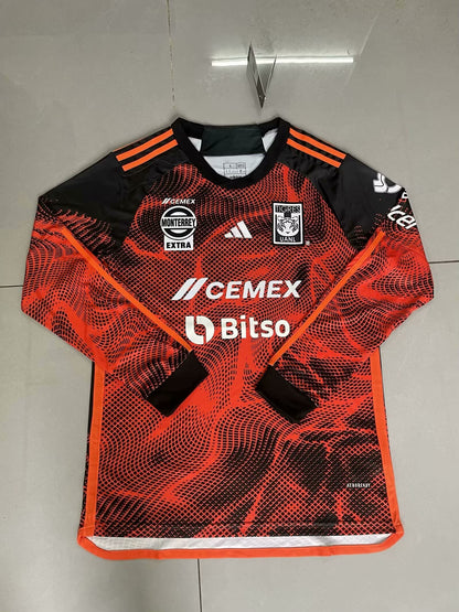 tiger 2023/2024 Third Away Long Sleeve Fan Version Football Jersey