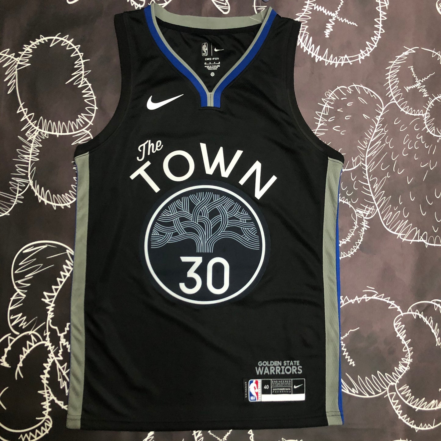 Retro Golden State Warriors 2020 Football Jersey