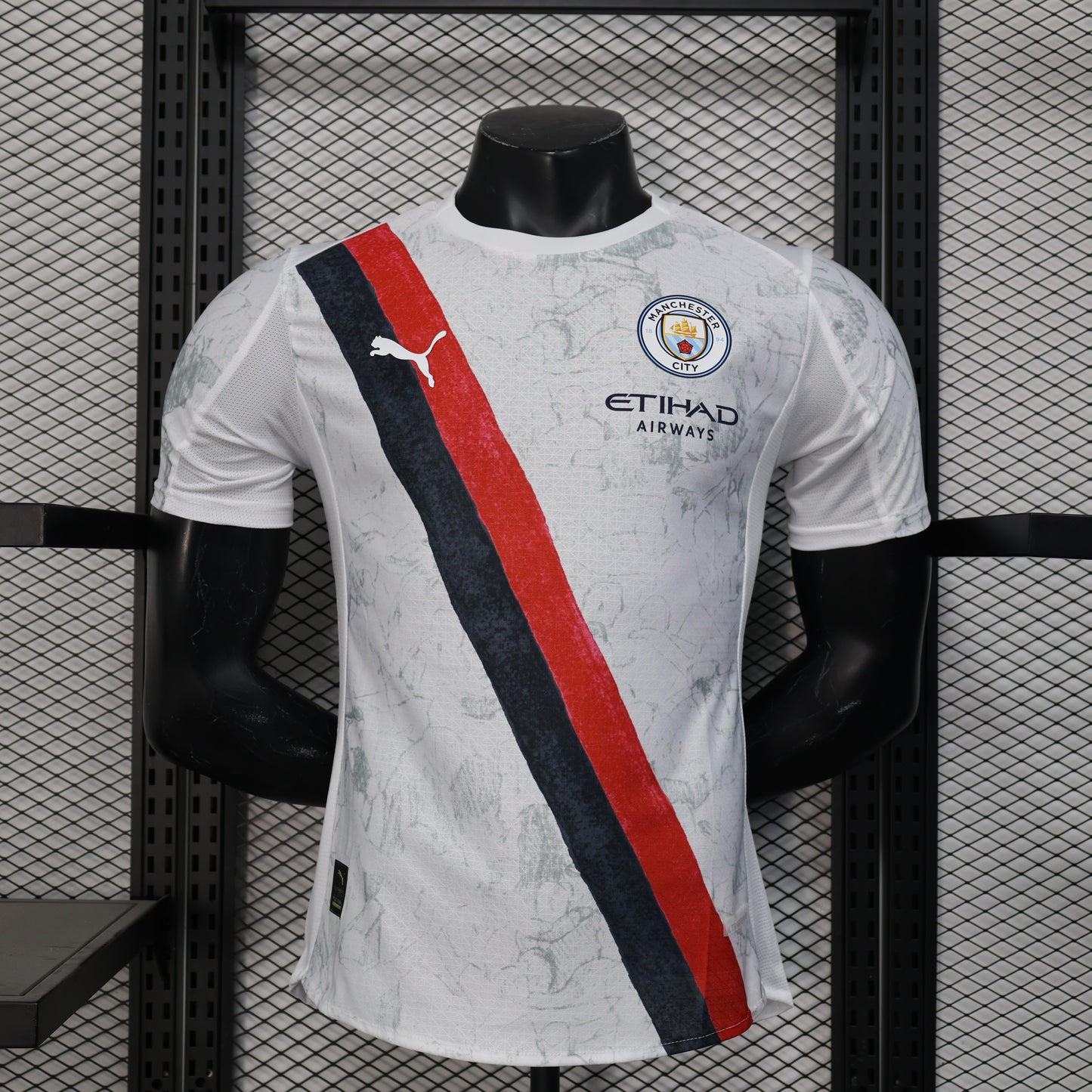 Manchester City 2025/2026 Away Player Version Football Jersey