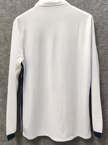 Retro Real Madrid 2016/2017 Home Long Sleeve Football Jersey