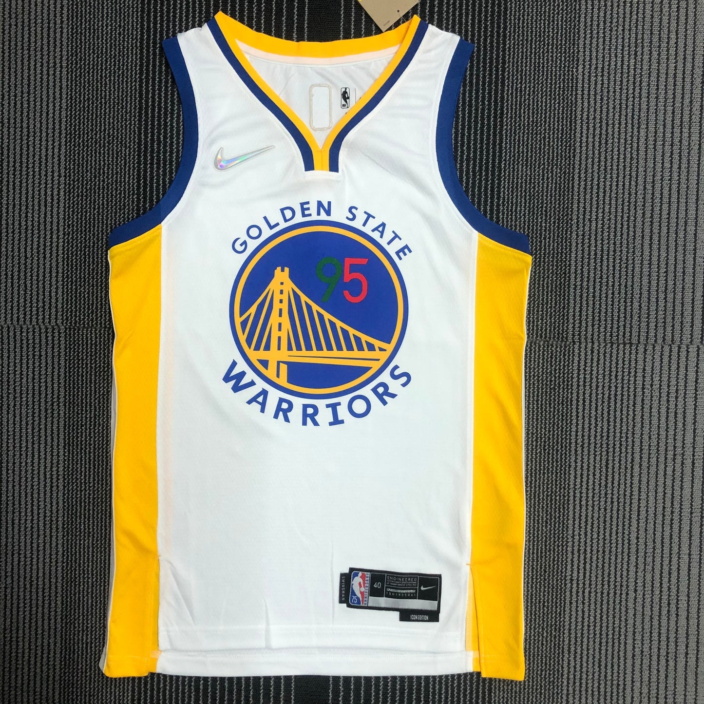 Retro Golden State Warriors Football Jersey
