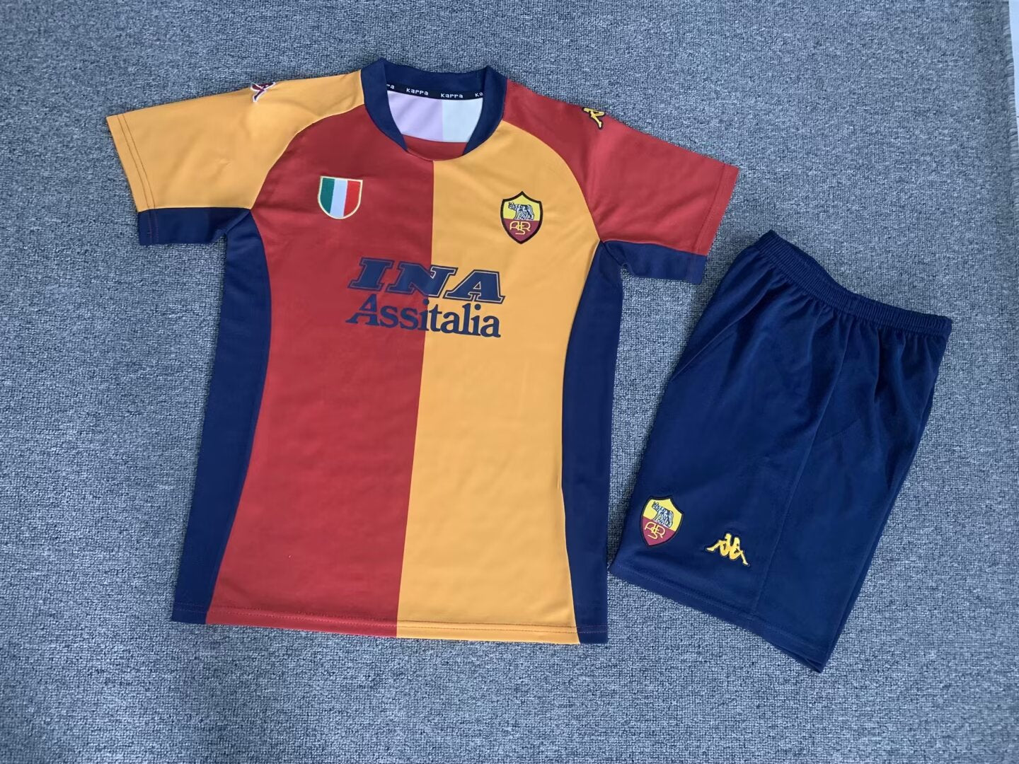 Retro Kids jerseys 2001/2002 Kids Home Football Jersey
