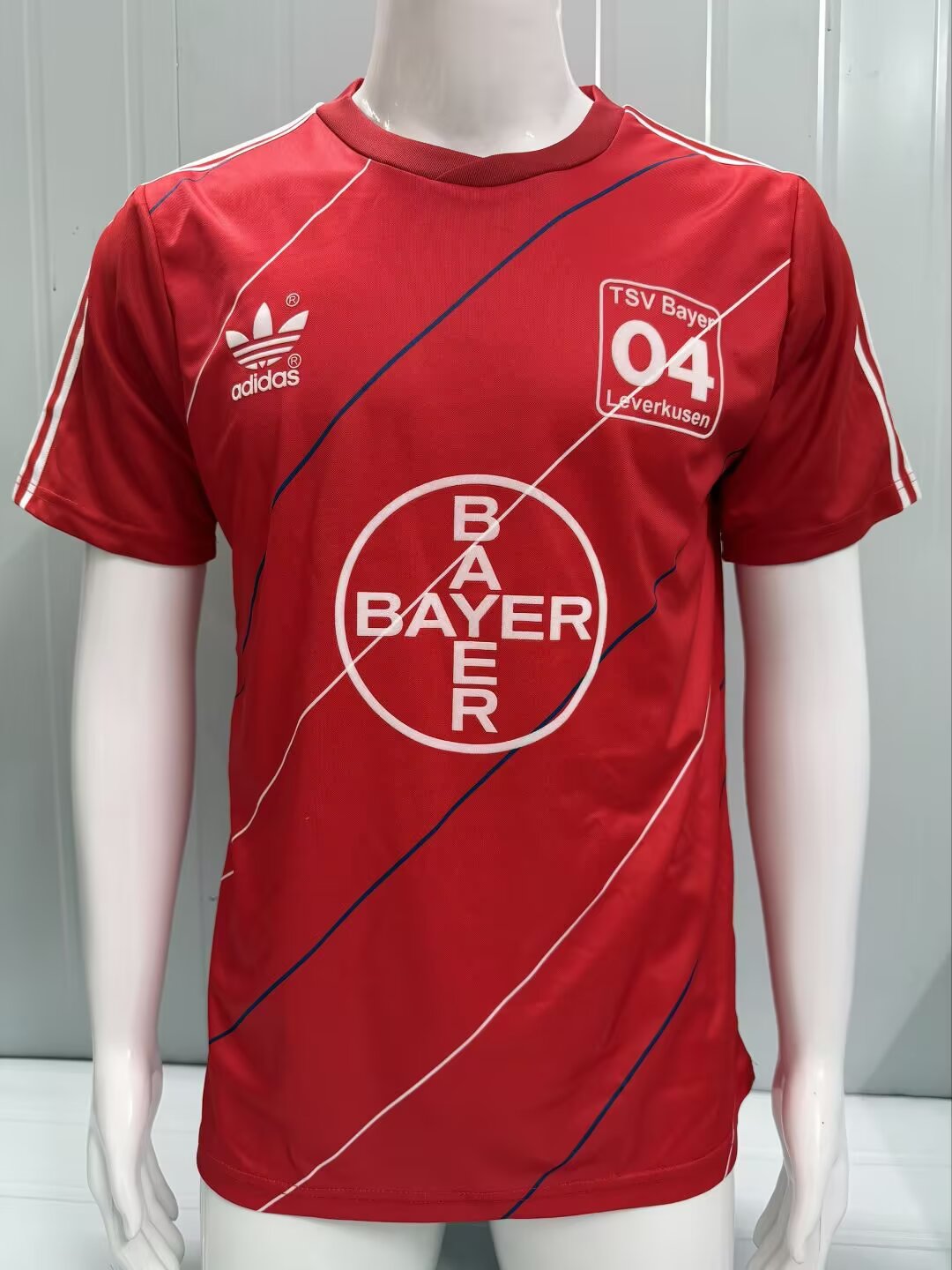 Retro Leverkusen 1987/1988 Home Fan Version Football Jersey
