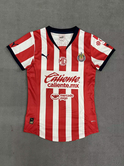 chivas 2024/2025 Women Home Fan Version Football Jersey