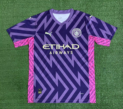 Manchester City 2023/2024 Goalkeeper Fan Version Football Jersey