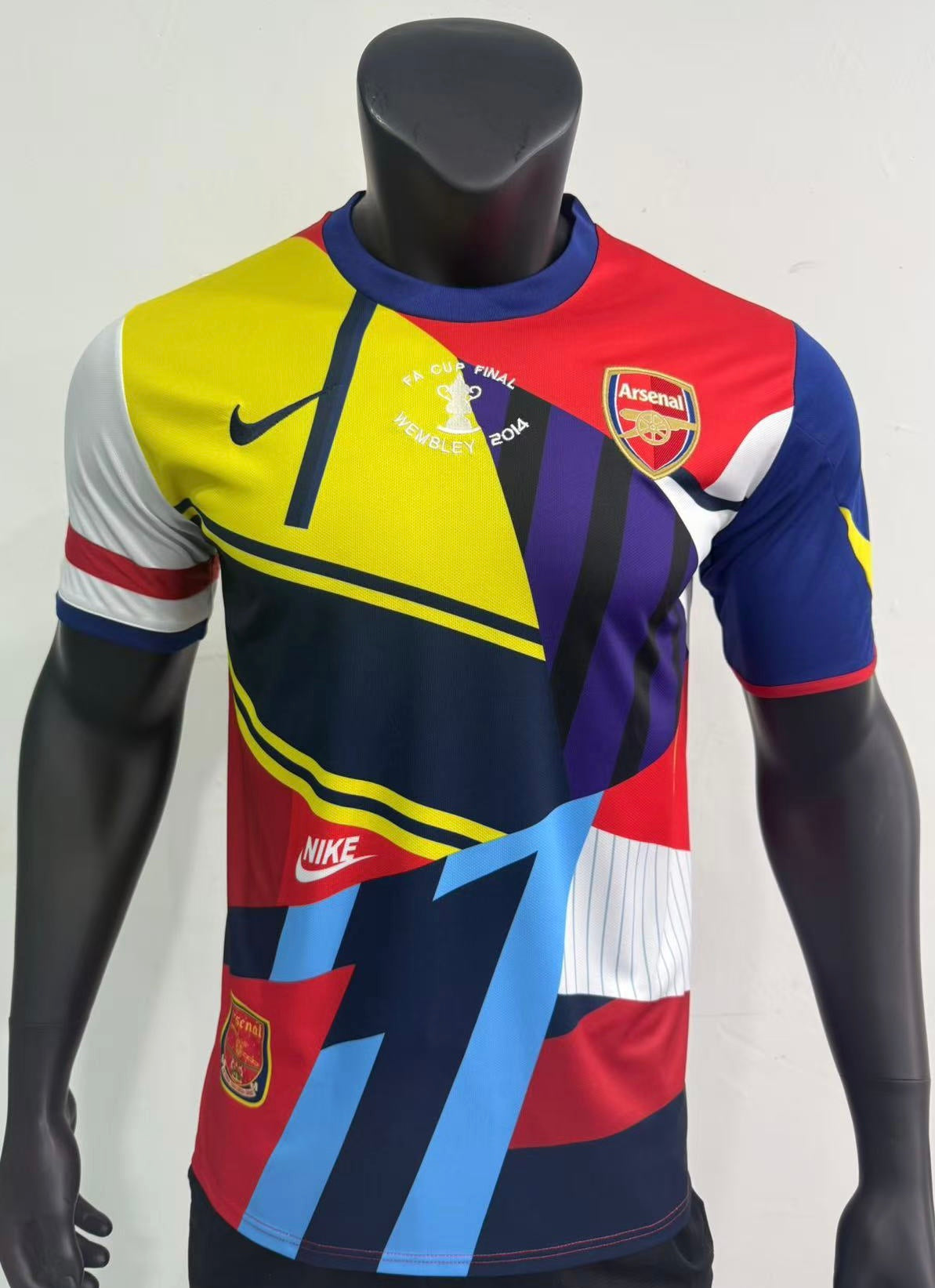 Retro Arsenal 2013/2014 Football Jersey