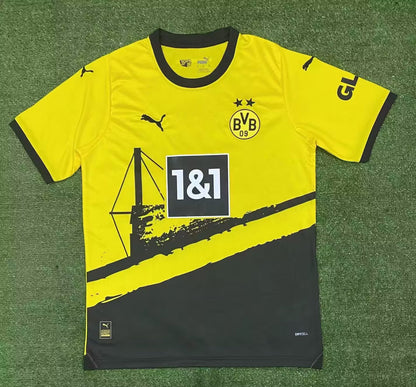 Borussia Dortmund 2023/2024 Home Fan Version Football Jersey