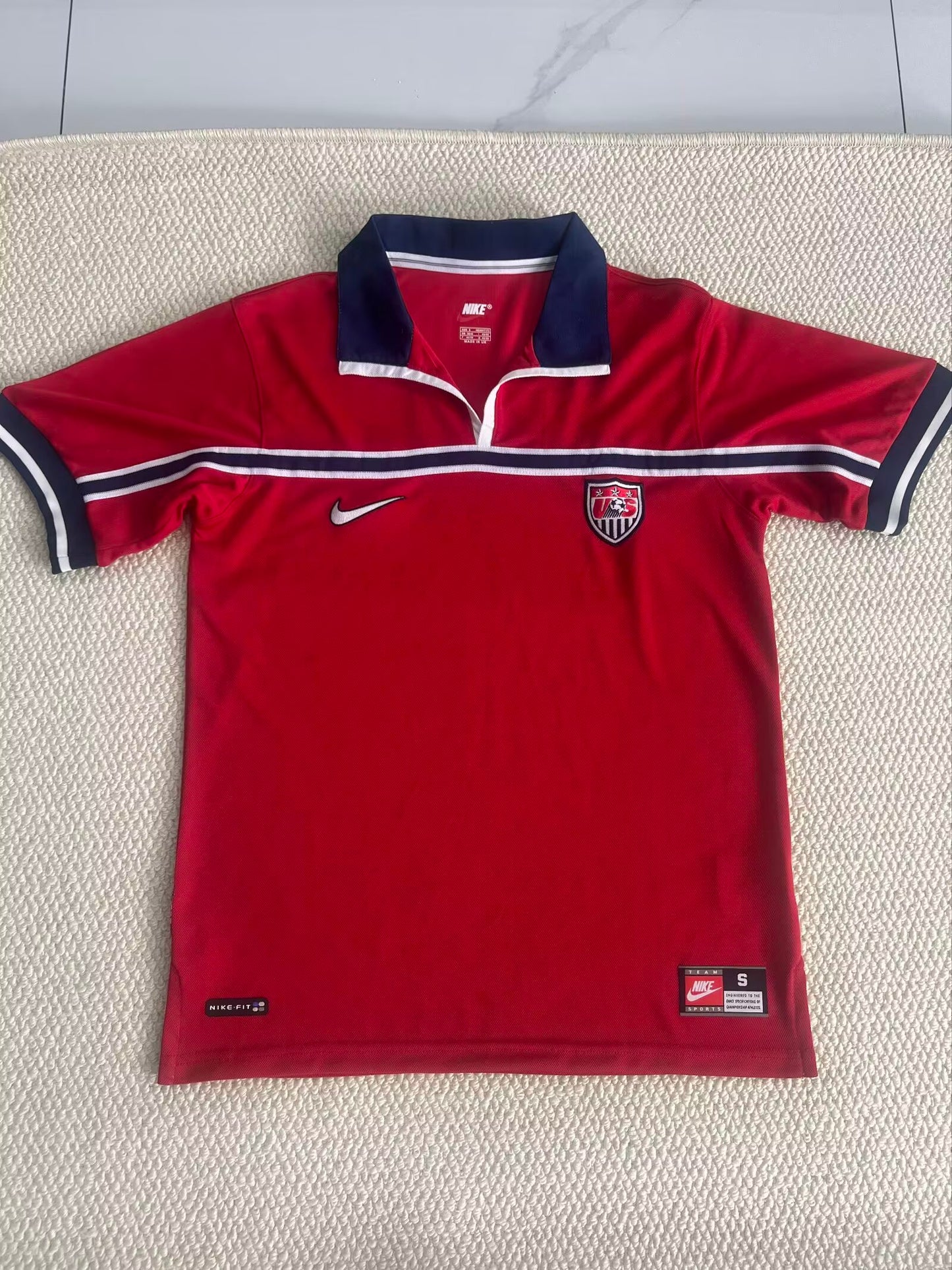 Retro USA 1998 Away Fan Version Football Jersey