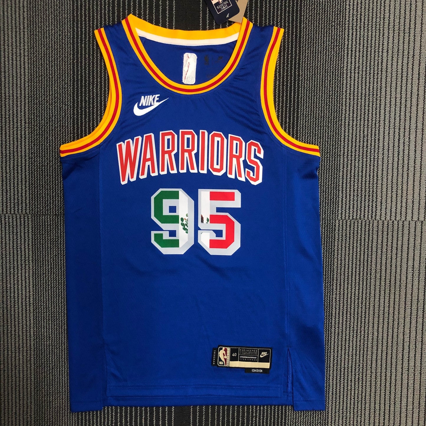 Retro Golden State Warriors Football Jersey