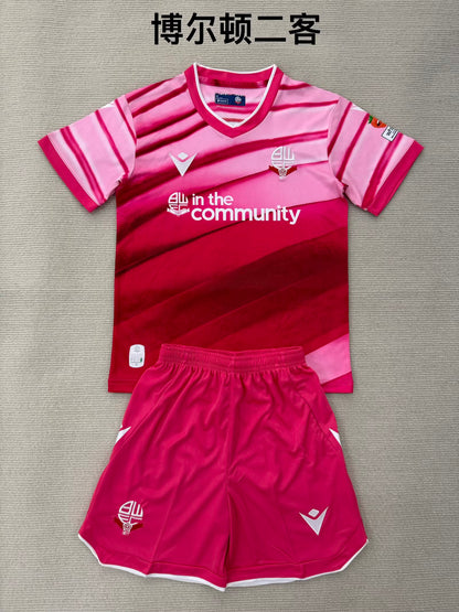 Premier- league 2025/2026 Kids Third Away Fan Version Football Jersey