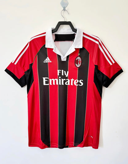 Retro AC Milan 2012/2013 Home Fan Version Football Jersey