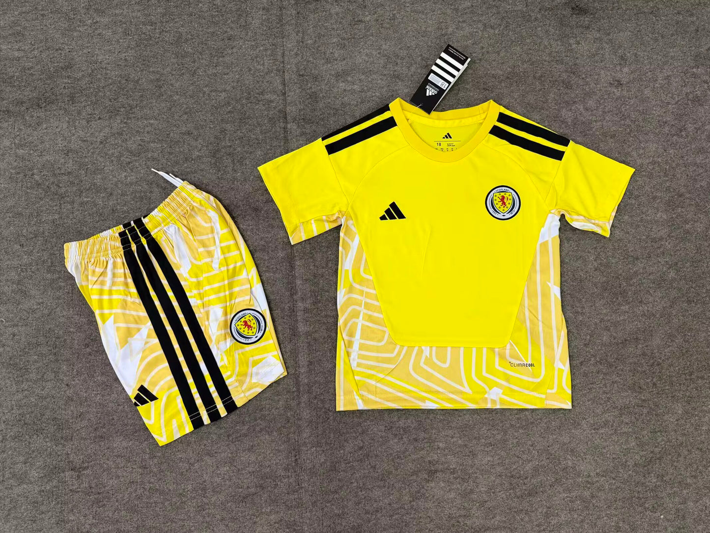 Scotland 2026/2027 Kids Goalkeeper Fan Version Football Jersey