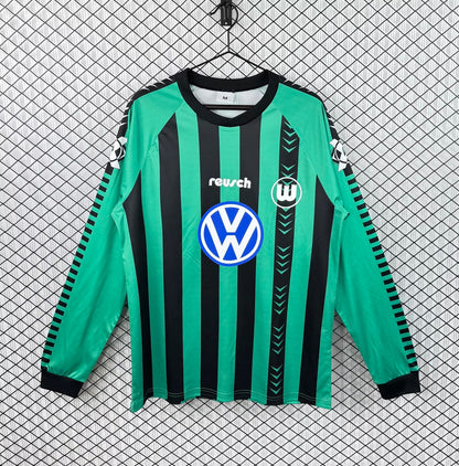 Retro Wolfsburg Away Long Sleeve Jersey 1994-1995