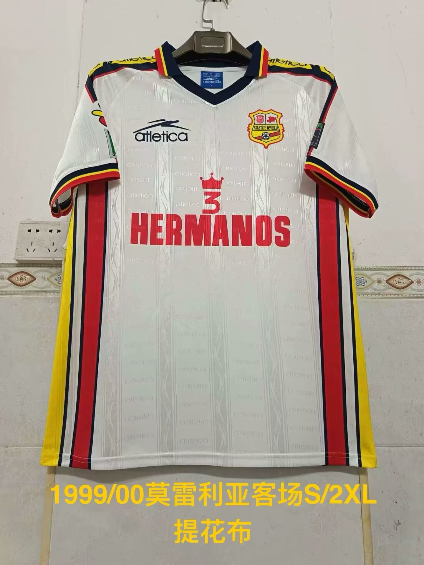 Retro Atlético Monarcas Morelia 1999/2000 Away Football Jersey