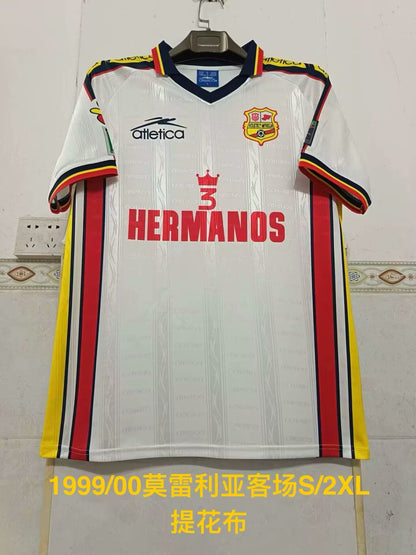 Retro Atlético Monarcas Morelia 1999/2000 Away Football Jersey