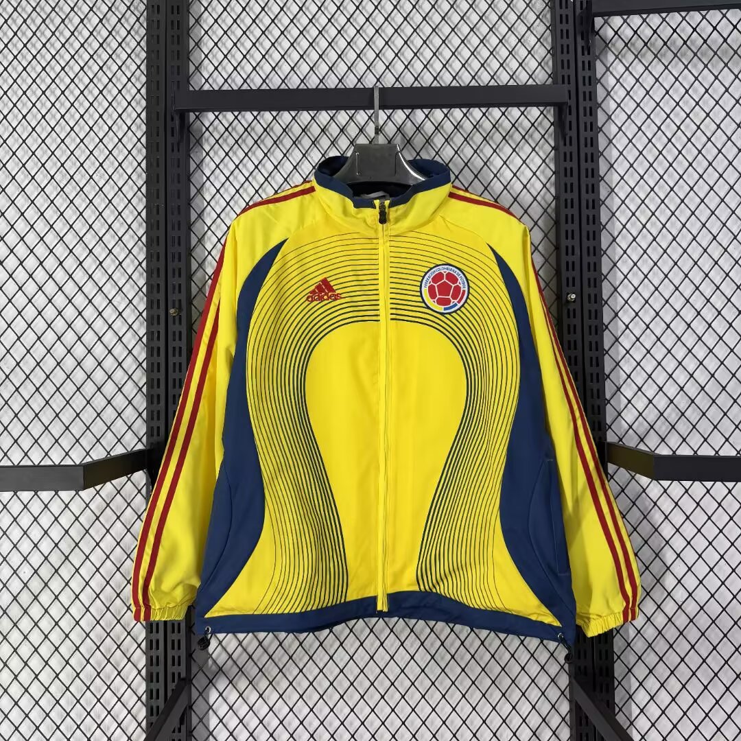 Colombia Windbreaker Blue Jersey 2026-2027