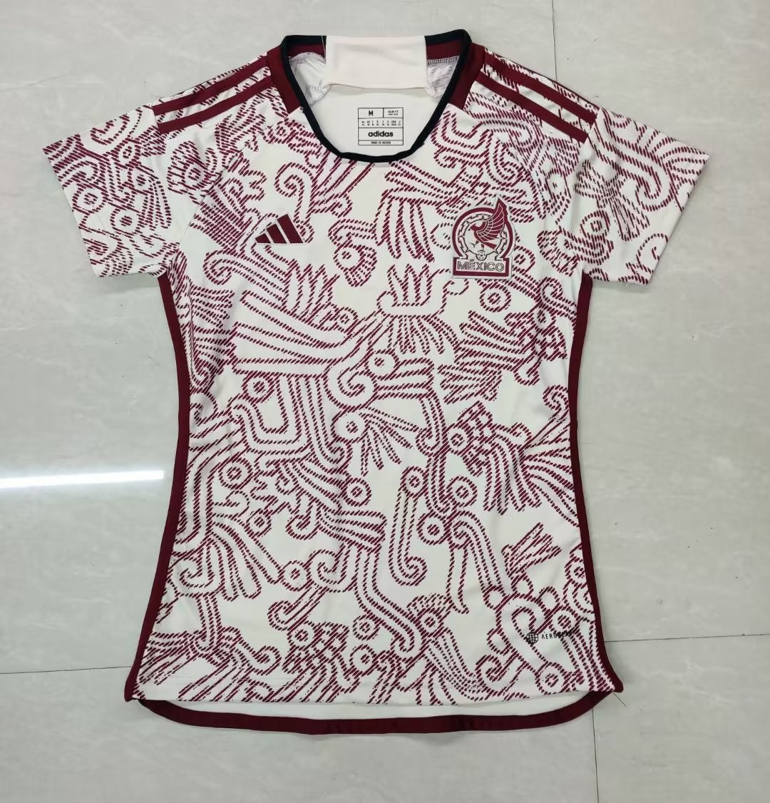 Mexico 2022/2023 Women Away Fan Version Football Jersey