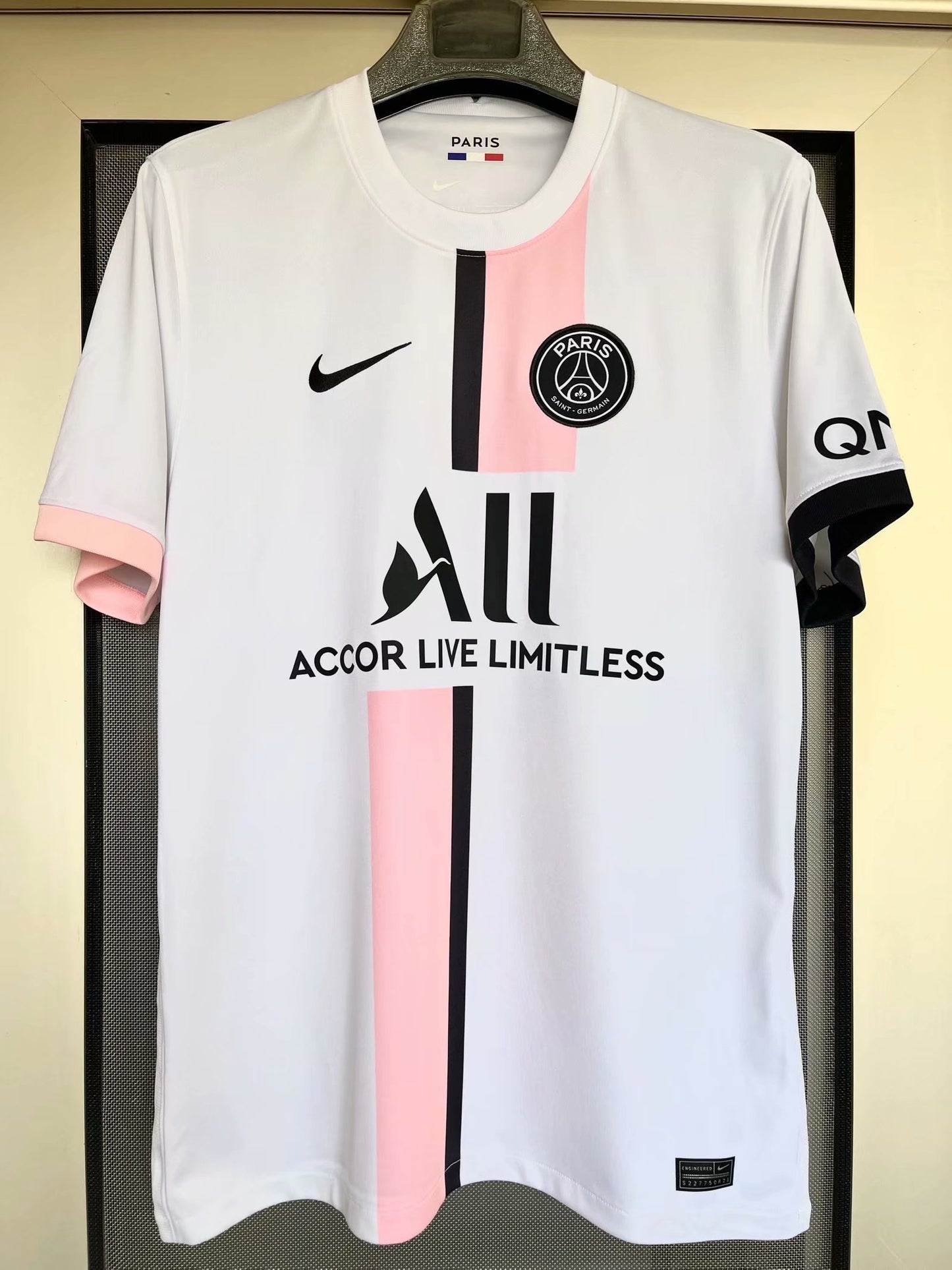PSG Paris 2021/2022 Away Fan Version Football Jersey