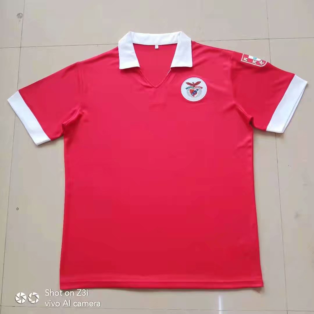 Retro SL Benfica 1961 Home Fan Version Football Jersey