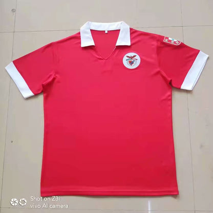 Retro SL Benfica 1961 Home Fan Version Football Jersey