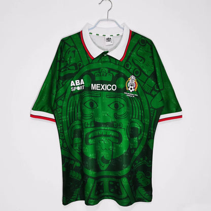 Retro Mexico 1998 Home Football Jersey