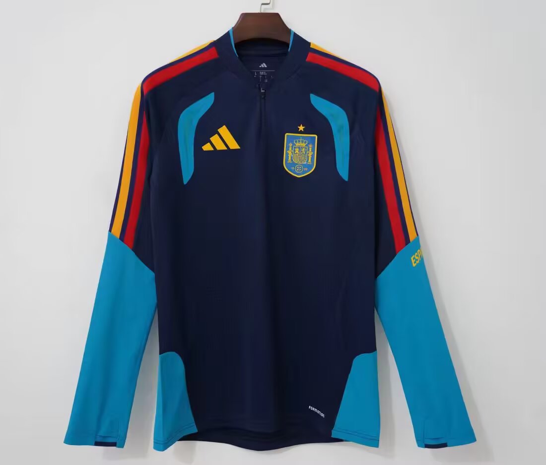 Spain Training Player Blue only shirt Training 2026-2027