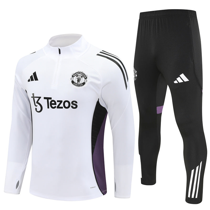 Manchester united 2025/2026 Kids Tracksuit