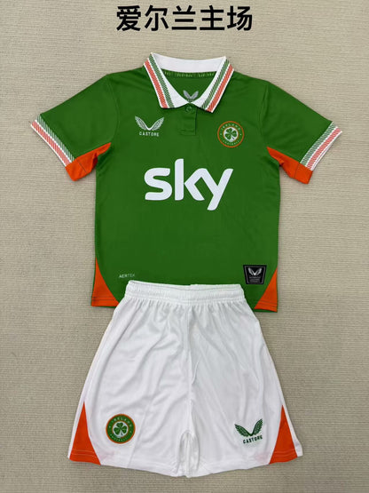 Ireland 2025/2026 Kids Home Fan Version Football Jersey