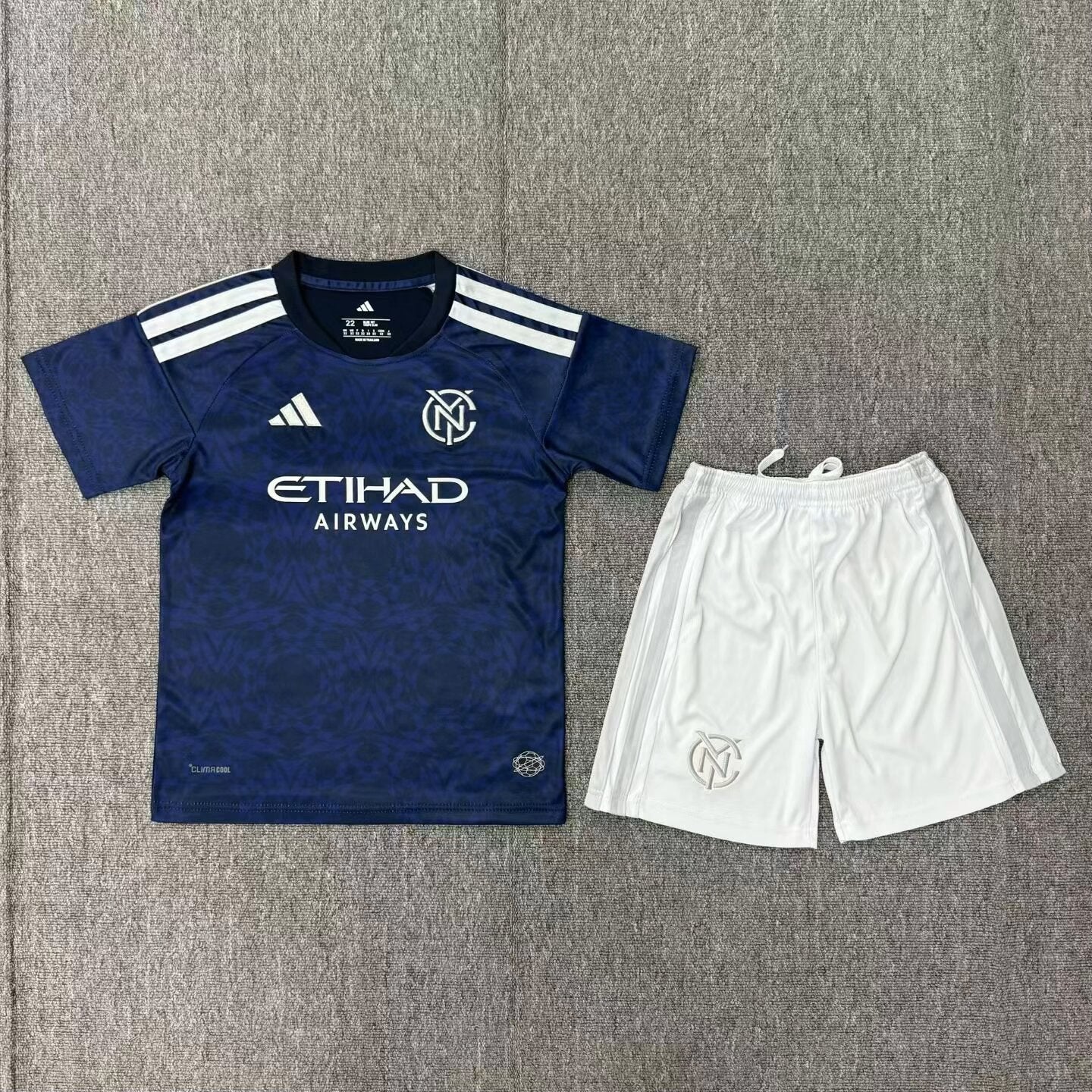 New York City FC 2026/2027 Kids Away Fan Version Football Jersey
