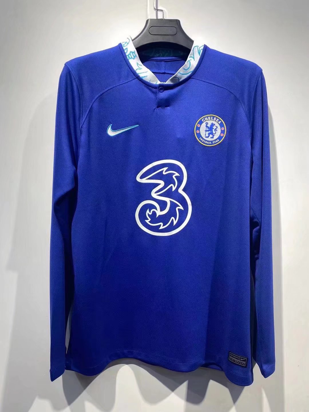 Chelsea 2022/2023 Home Long Sleeve Fan Version Football Jersey