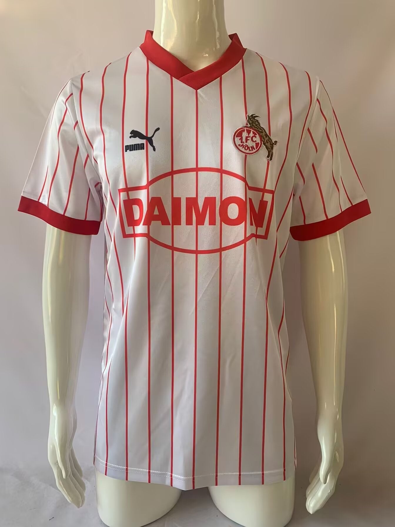 Koln 1985/1986 Home Fan Version Football Jersey