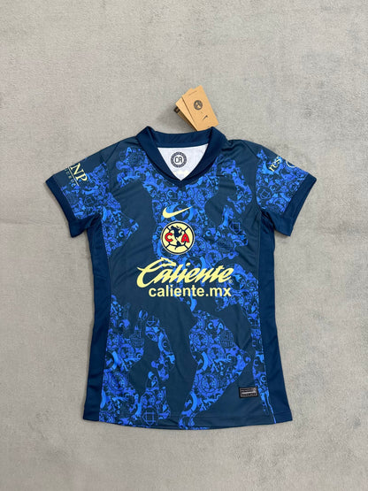 Club America 2024/2025 Women Away Fan Version Football Jersey