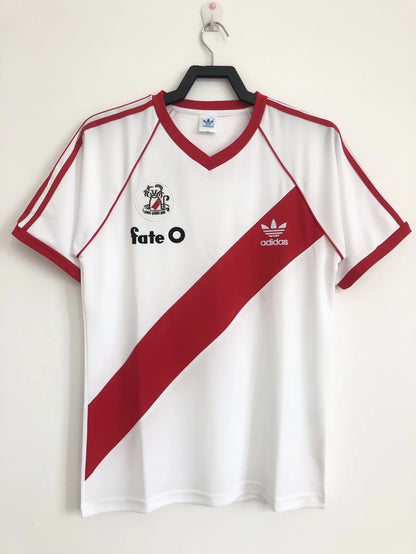 Retro River Plate 1986 Home Football Jersey