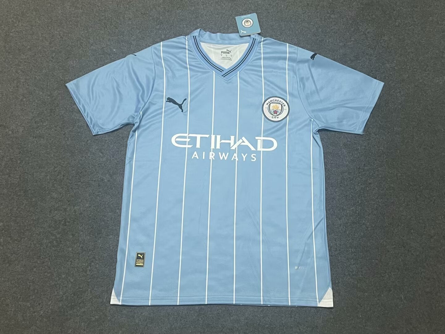 Manchester City 2024/2025 Home Fan Version Football Jersey