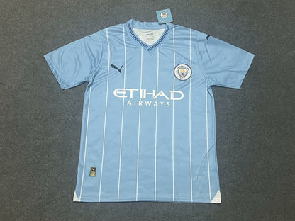 Manchester City 2024/2025 Home Fan Version Football Jersey