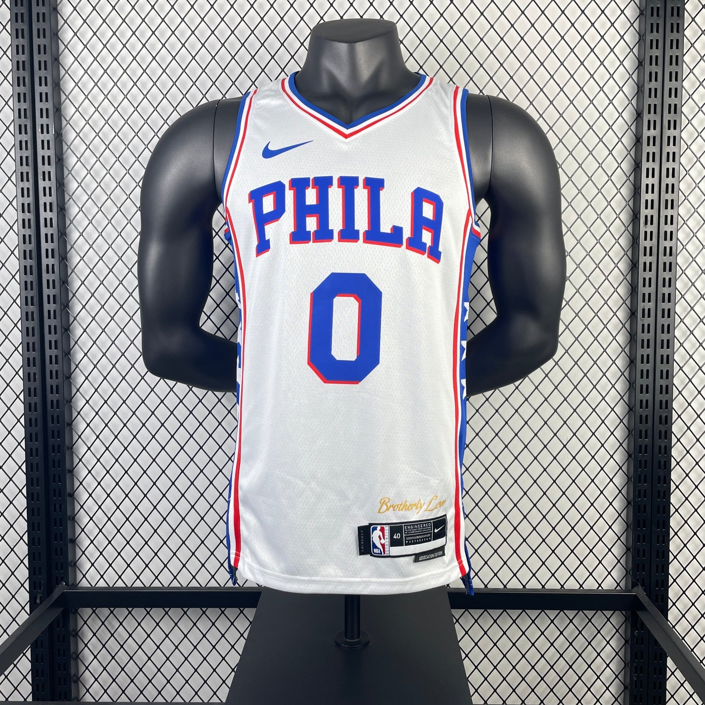 Philadelphia 76ers 2023 Home Football Jersey