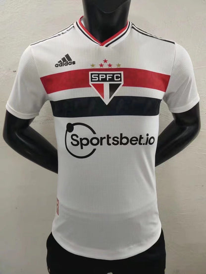 Sao Paulo 2022/2023 Home Player Version Football Jersey