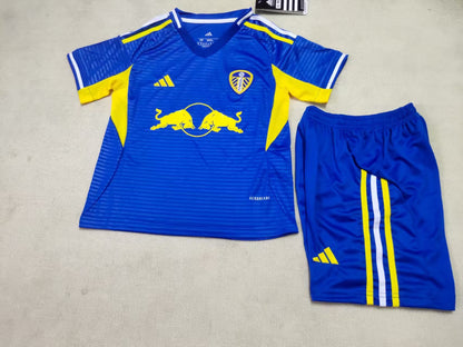 Leeds United 2025/2026 Kids Away Football Jersey