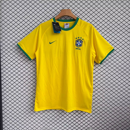 Retro Brazil 2000 Home Football Jersey