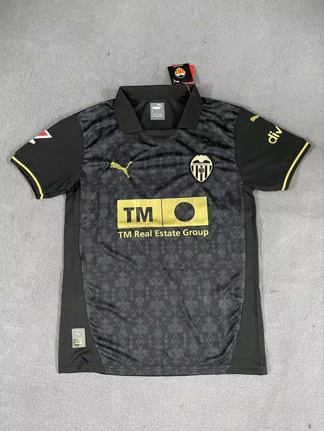 Valencia CF 2024/2025 Away Fan Version Football Jersey
