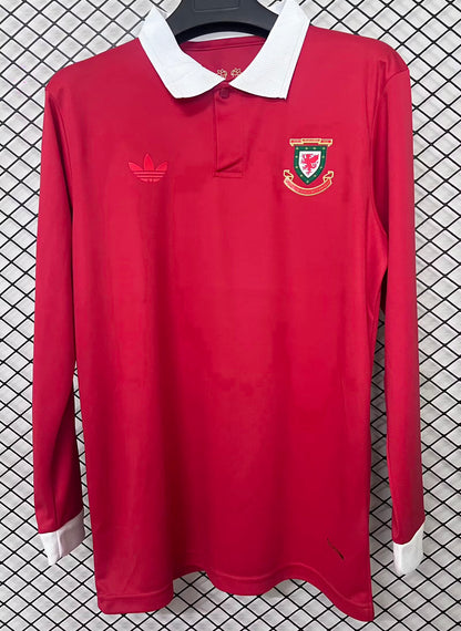 Wales Special Edition 2026/2027 Long Sleeve Fan Version Football Jersey