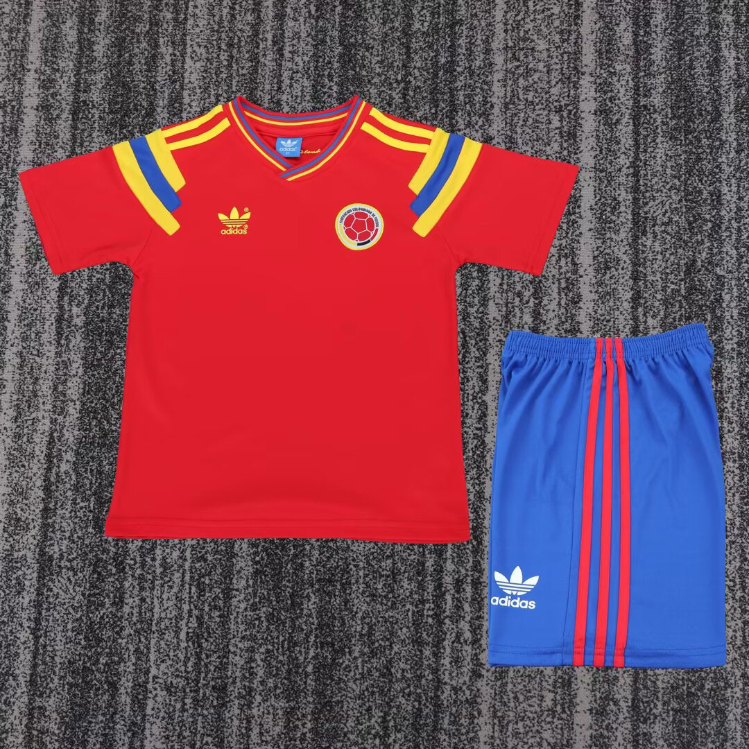 Retro Kids jerseys 1990 Kids Away Football Jersey
