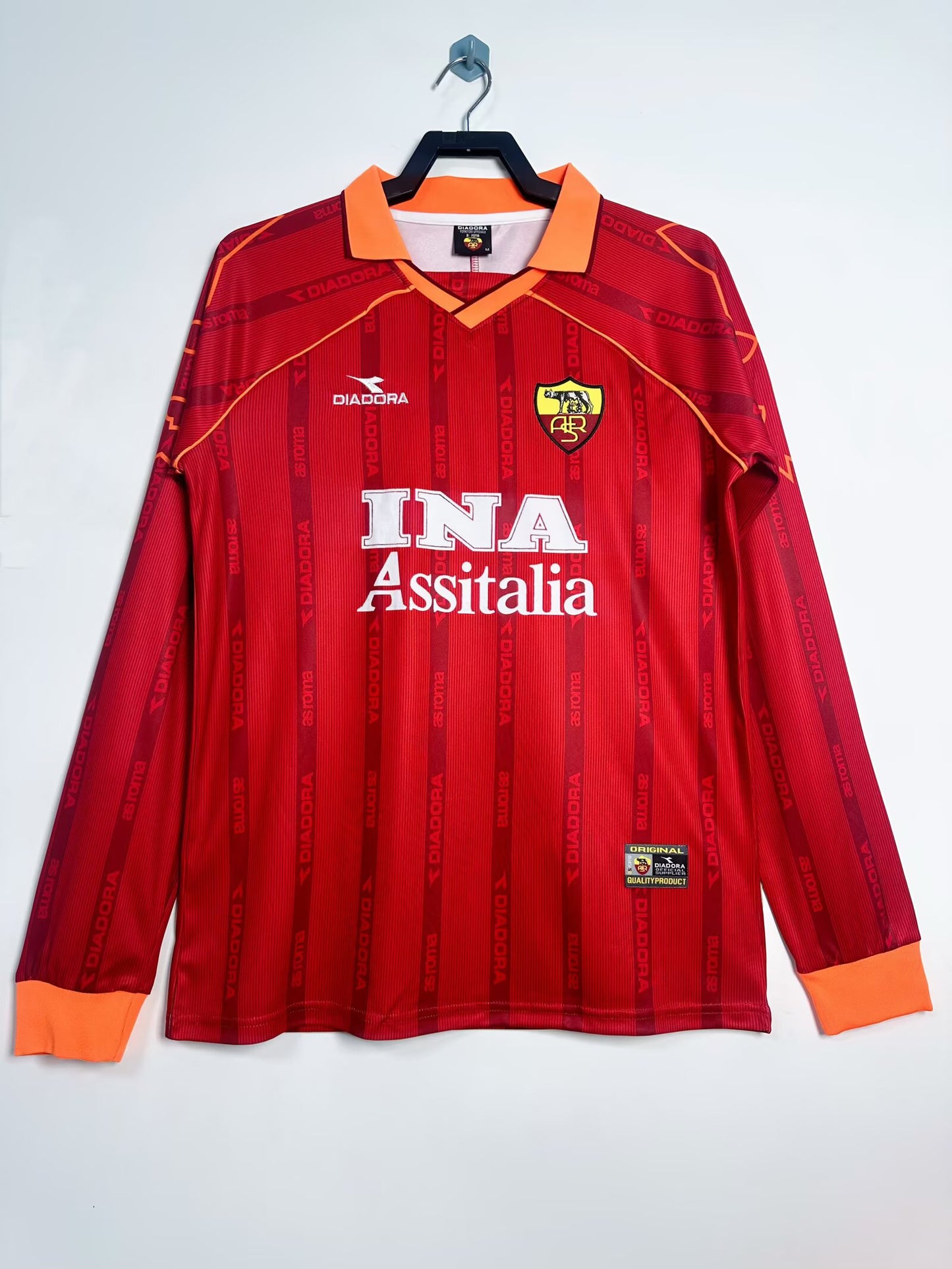Retro Roman 1999/2000 Home Football Jersey