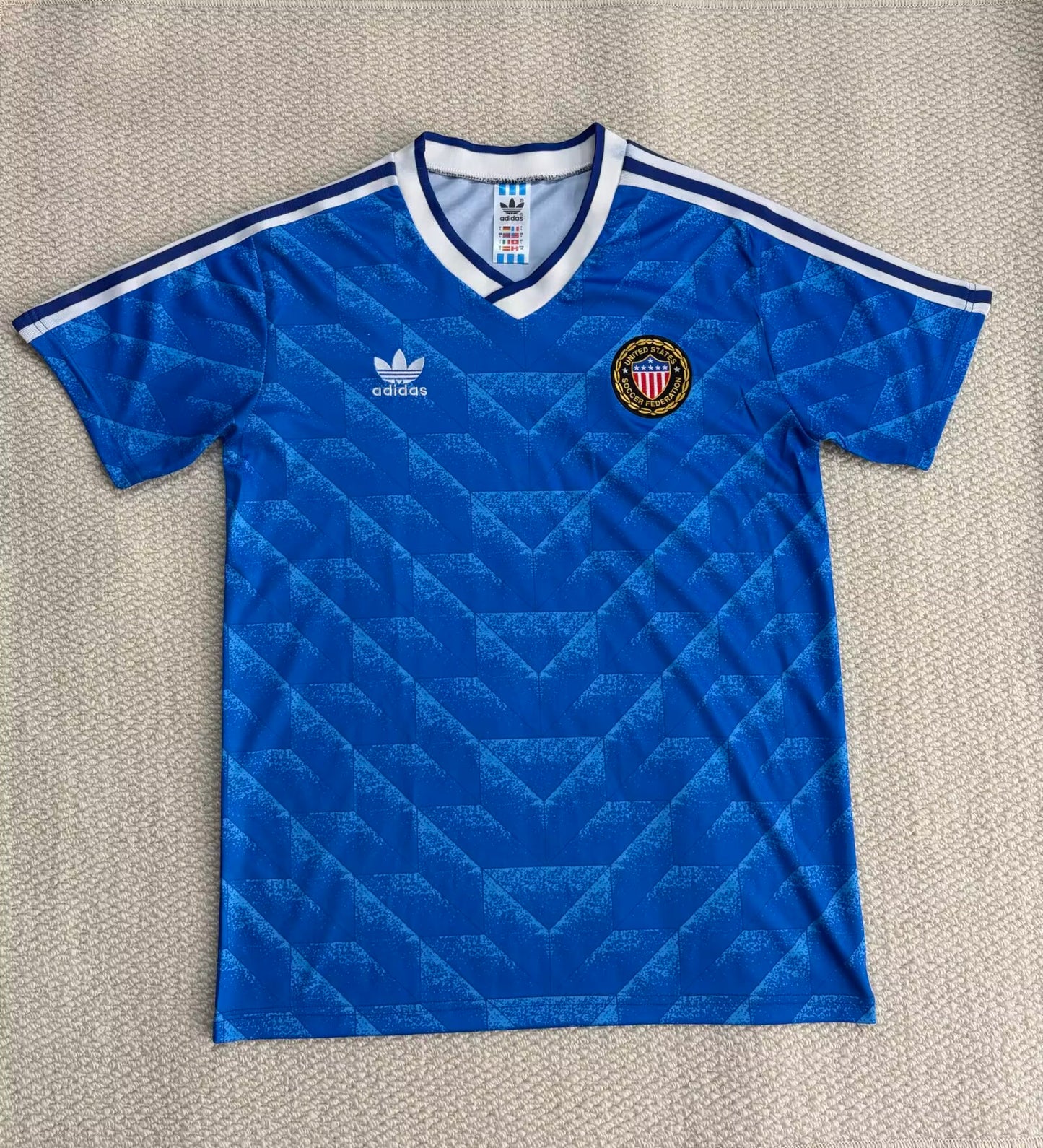 Retro Usa America 1988 Away Football Jersey