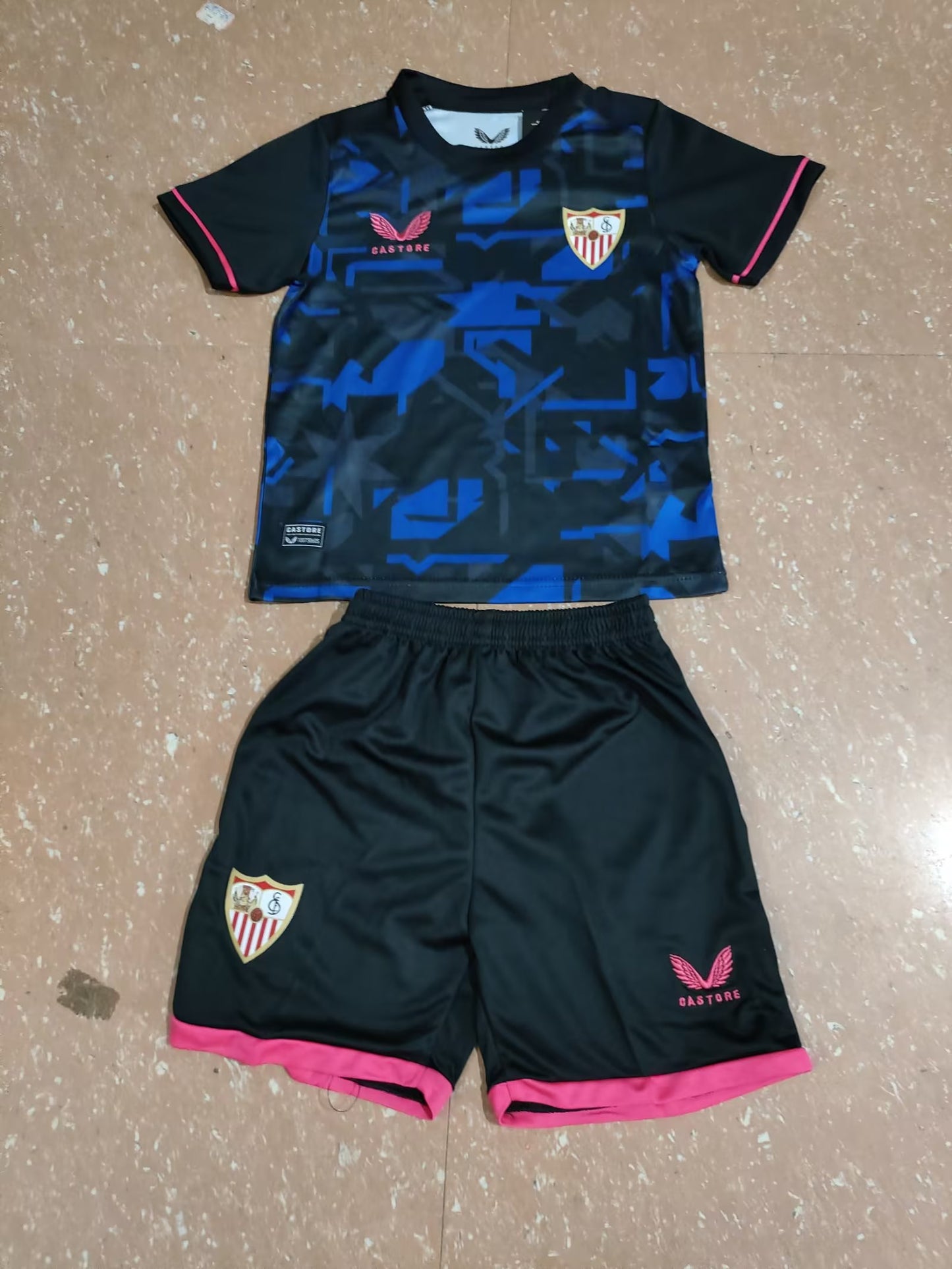 Sevilla FC 2023/2024 Kids Away Football Jersey