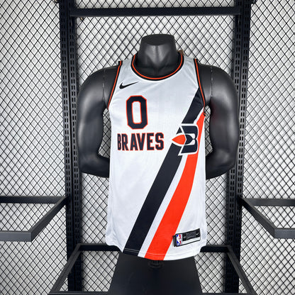 Los Angeles Clippers City White #0 WESTBROOK NBA Season Jerseys 2020