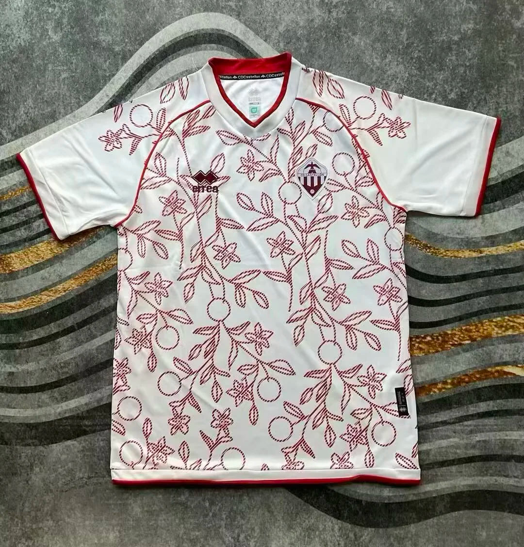 CD Castellón 2025/2026 Away Fan Version Football Jersey
