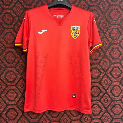 Romania 2024/2025 Away Fan Version Football Jersey