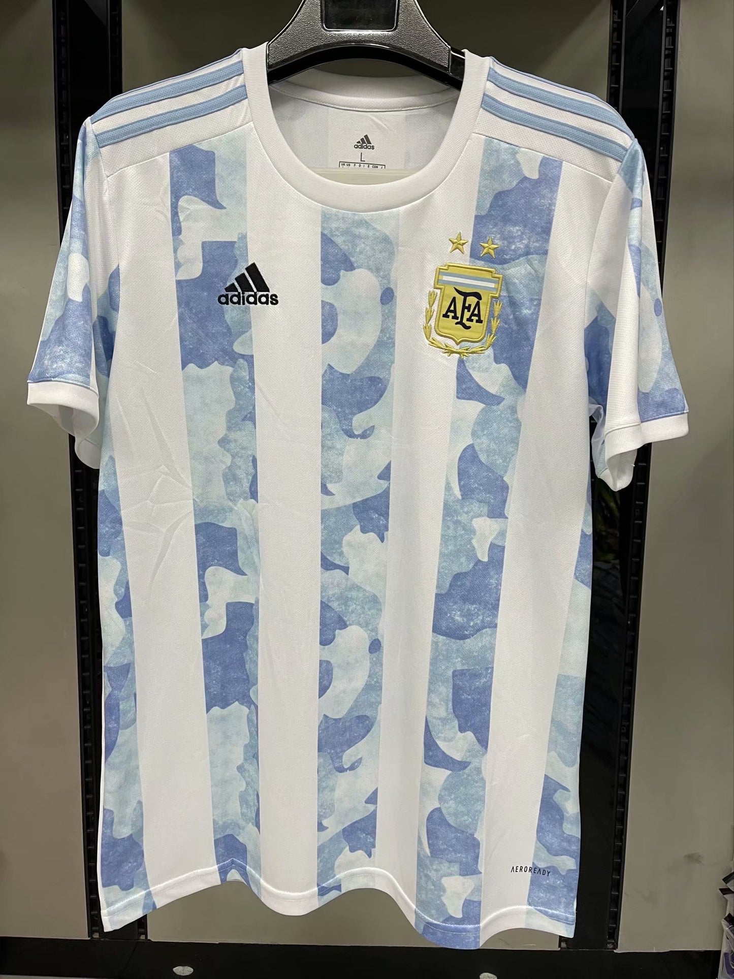 Argentina 2020/2021 Home Fan Version Football Jersey